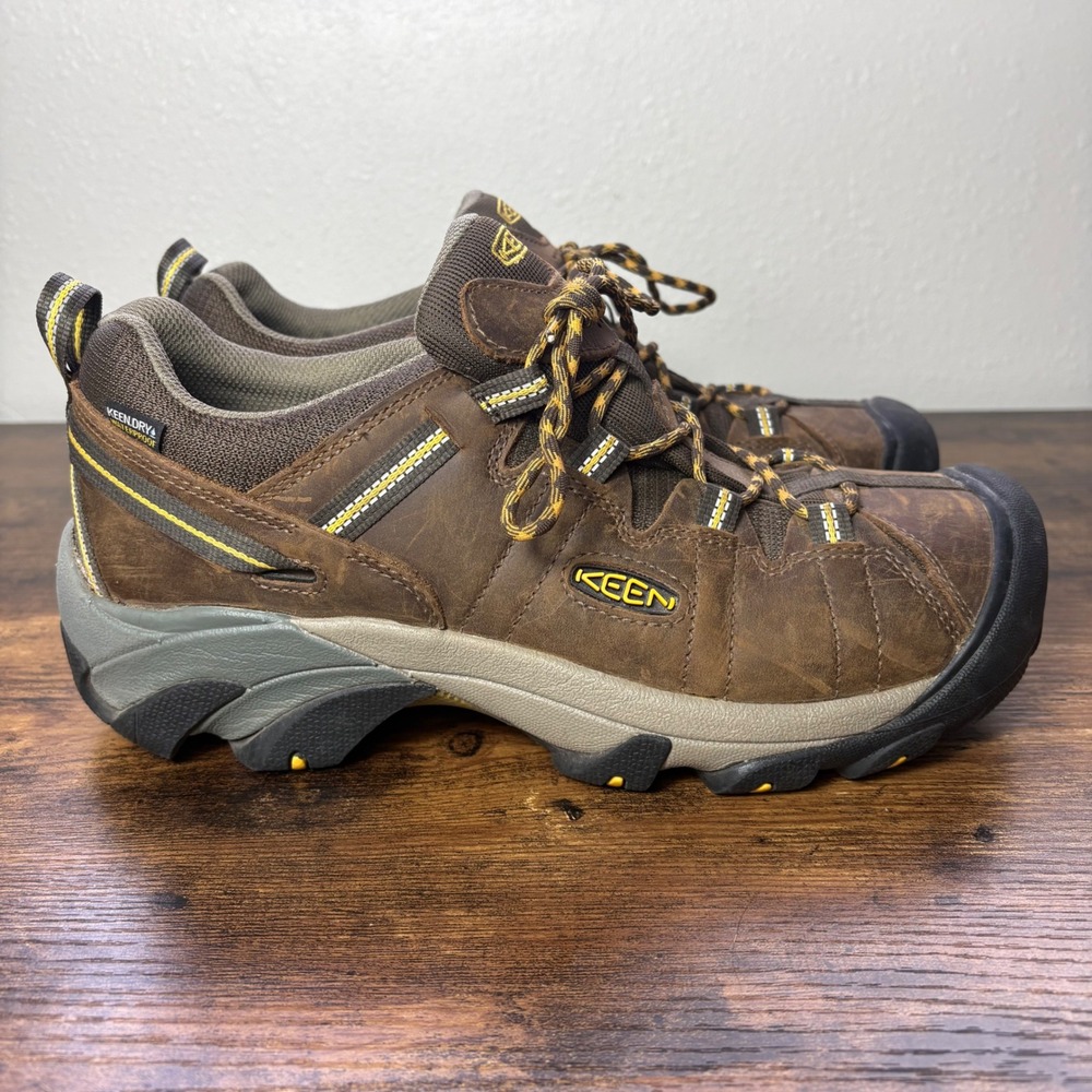 Keen Targhee II Waterproof Hiking Shoes Mens 10.5 Wide Brown 1015704